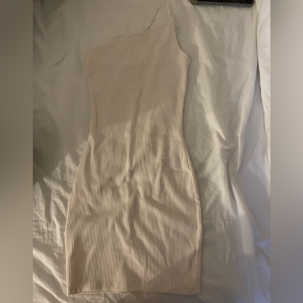 H&M ribbed mini dress